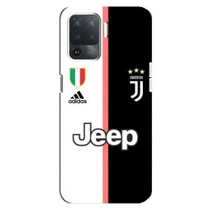 Чехлы с ТОП Футбольными клубами на OPPO Reno 5 Lite (Juventus)