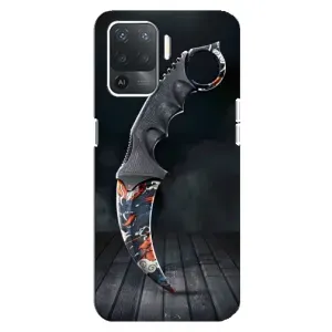 Чехол с рисунком «Кинжал КС ГО» для OPPO Reno 5 Lite