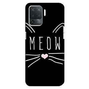 Бампер з зображенням Котиків для Оппо Рено 5 Лайт (КОТИК MEOW)
