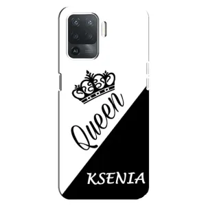 Іменні Жіночі Чохли для OPPO Reno 5 Lite (KSENIA)