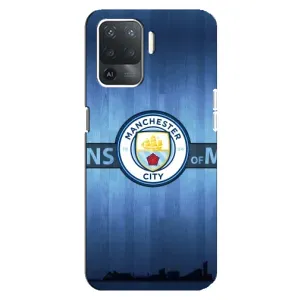 Силиконовые Чехлы принт Футбол на OPPO Reno 5 Lite (ManCity)