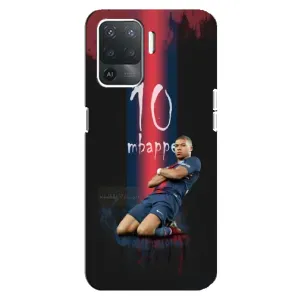 Чехол (TPU) с Футболистом на OPPO Reno 5 Lite (MBAPPE 10)