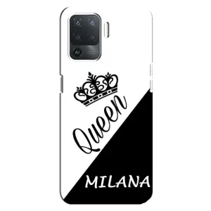 Чохли для OPPO Reno 5 Lite - Жіночі імена (MILANA)