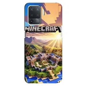 Чехол майнкрафт для OPPO Reno 5 Lite (MINECRAFT)