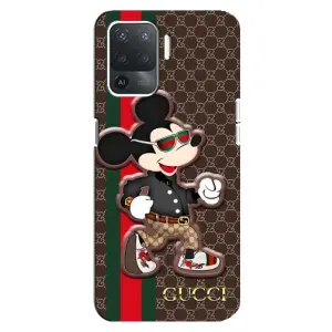 Чехлы Бренд GUCCI для OPPO Reno 5 Lite (Маус Гуччи)