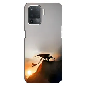 Чехол дракон Беззубик для OPPO Reno 5 Lite (Мультиик Беззубик)