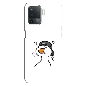 Бампер з принтом Меми для OPPO Reno 5 Lite (Нерозуміння)