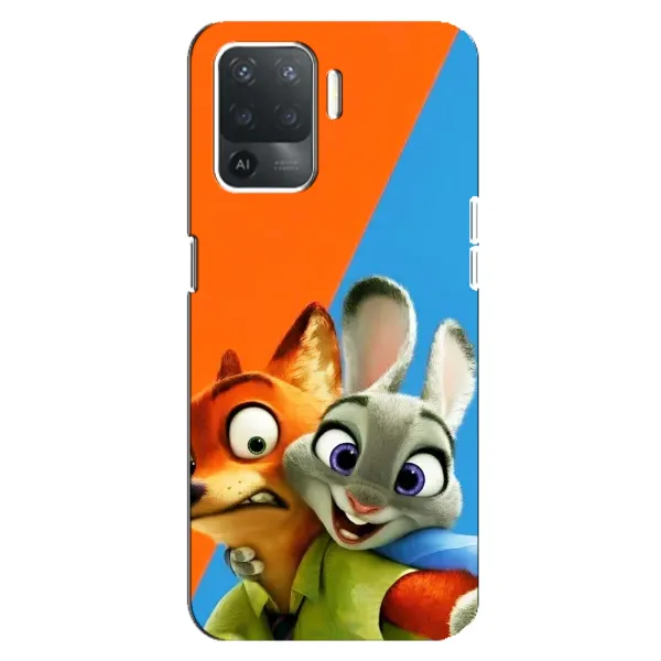 Чехол с рисунком «Ник и Хопс» для OPPO Reno 5 Lite