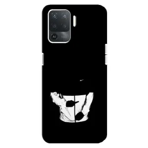 Силиконовый Чехол на OPPO Reno 5 Lite с картинкой Nike (Nike стиль)