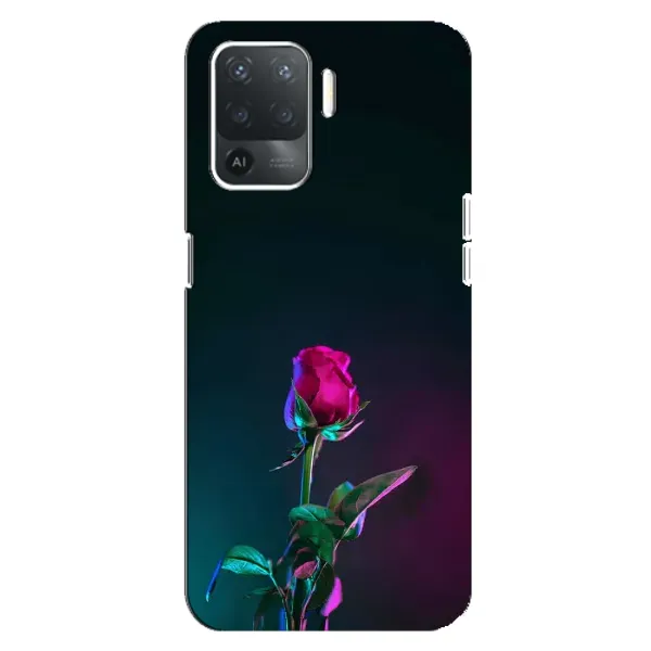 Чехол с рисунком «Ночная роза» для OPPO Reno 5 Lite Чехол с рисунком «Ночная роза» для OPPO Reno 5 Lite