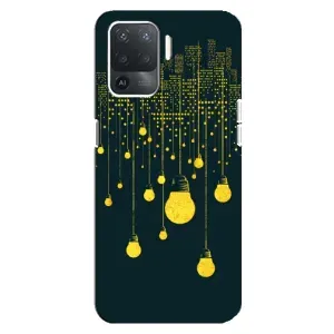 Силіконові Чохли Коханій людині для OPPO Reno 5 Lite (Нічне місто)