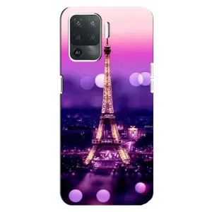 Чохол Ейфелева Вежа на OPPO Reno 5 Lite (Париж башня)