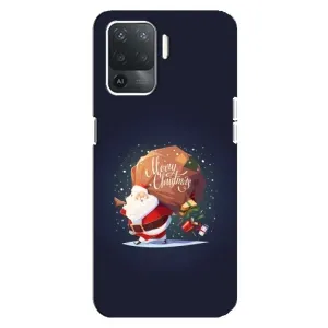 Чехол Санта Клаус для OPPO Reno 5 Lite (Подарки от Санты)