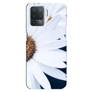 Чохол з ромашками на OPPO Reno 5 Lite (Пів ромашки)