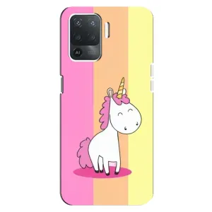 Чохол Unicorn на OPPO Reno 5 Lite (Яскравий Єдинорог)