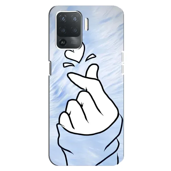 Чехол с рисунком «Сердечка знак» для OPPO Reno 5 Lite Чехол с рисунком «Сердечка знак» для OPPO Reno 5 Lite