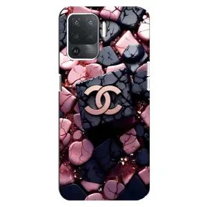 Чехол (Dior, Prada, YSL, Chanel) для OPPO Reno 5 Lite (Шанель)
