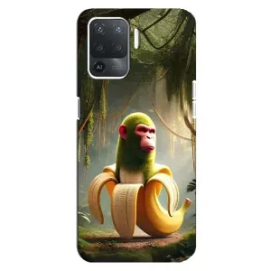 Чохол з мемами траралело тралала для OPPO Reno 5 Lite (Шимпанзіні бананіні)