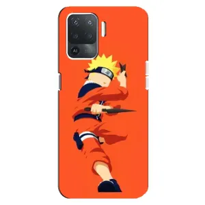 Чохли з принтом НАРУТО на OPPO Reno 5 Lite (Силует Наруто)