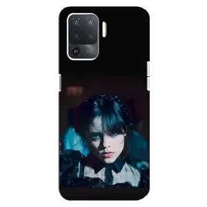 Чехлы с принтом Уэнсдей на OPPO Reno 5 Lite (Танец Уэнсдей)