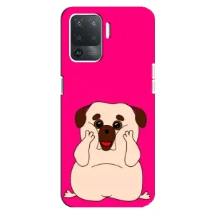 Чохол (ТПУ) Милі песики для OPPO Reno 5 Lite (Веселий Мопсік)