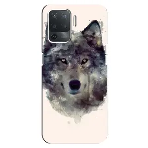 Чохол з Вовком на OPPO Reno 5 Lite (Вовк)