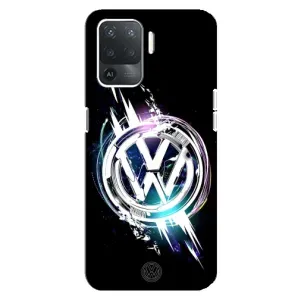 Чохол "Фольксваген" для OPPO Reno 5 Lite (Volkswagen на чорному)