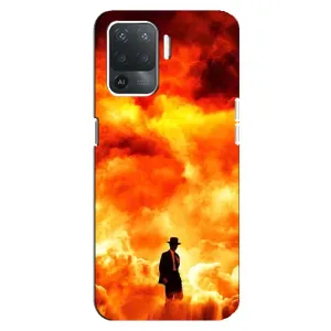Чехол Оппенгеймер / Oppenheimer на OPPO Reno 5 Lite (Взрыв)
