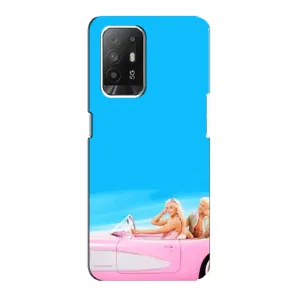 Силиконовый Чехол Барби Фильм на Oppo Reno 5z (Барби и Кен)