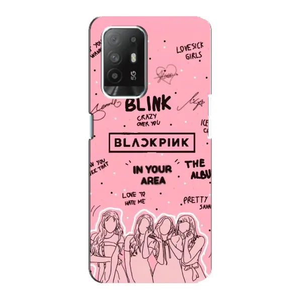 Чехол с рисунком «Blink» для OPPO Reno 5z