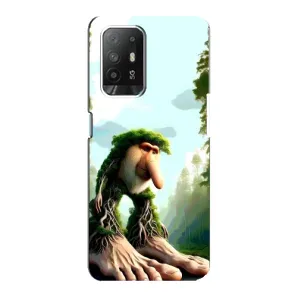 Чехол с мемами тралалело тралала для Oppo Reno 5z (Брр брр патапим)