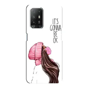 Чохол Стильні дівчата на Oppo Reno 5z (Дівчина в масці)