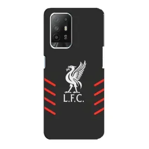 Силиконовые Чехлы принт Футбол на Oppo Reno 5z (Эмблема Liverpool)