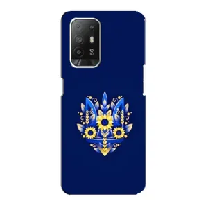 Чехол с картинкой (Патриотический ГЕРБ) на Oppo Reno 5z (герб)