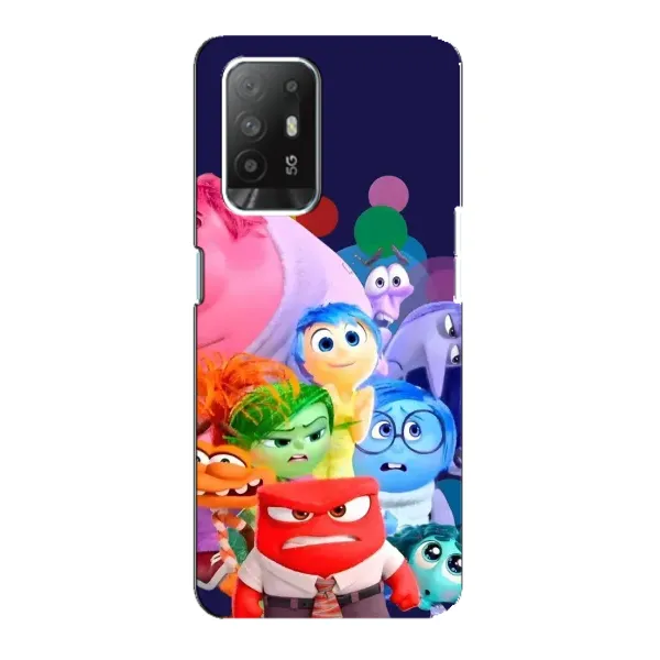 Чехол с рисунком «Герои головоломки» для OPPO Reno 5z