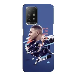 Чехол (TPU) с Футболистом на Oppo Reno 5z (Килиан)