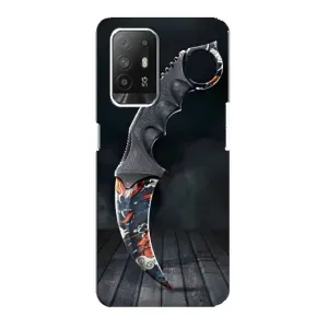 Чехол с рисунком «Кинжал КС ГО» для OPPO Reno 5z