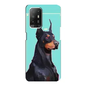 Чохол ДОБЕРМАН  для Oppo Reno 5z (Король доберман)