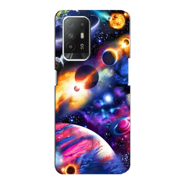 Чехол с рисунком «Космический мир» для OPPO Reno 5z Чехол с рисунком «Космический мир» для OPPO Reno 5z