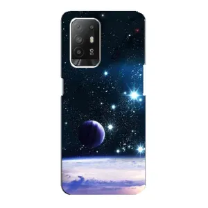 Чохол (ТПУ) з планетами на Oppo Reno 5z (Космічний вид)