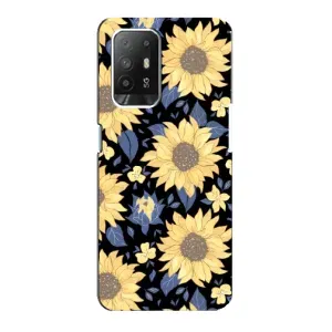 Чехлы с тематикой "ЦВЕТЫ" на Oppo Reno 5z (красивые цветы)