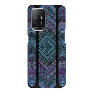 Силиконовый Чехол на Oppo Reno 5z (Крутой орнамент)