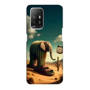 Чехол с мемами тралалело тралала для Oppo Reno 5z (Лирили ларила)