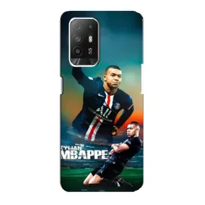Чехол (TPU) с Футболистом на Oppo Reno 5z (MBAPPE)