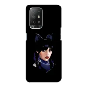 Чехлы с принтом Уэнсдей на Oppo Reno 5z (Милая Уэнсдей)