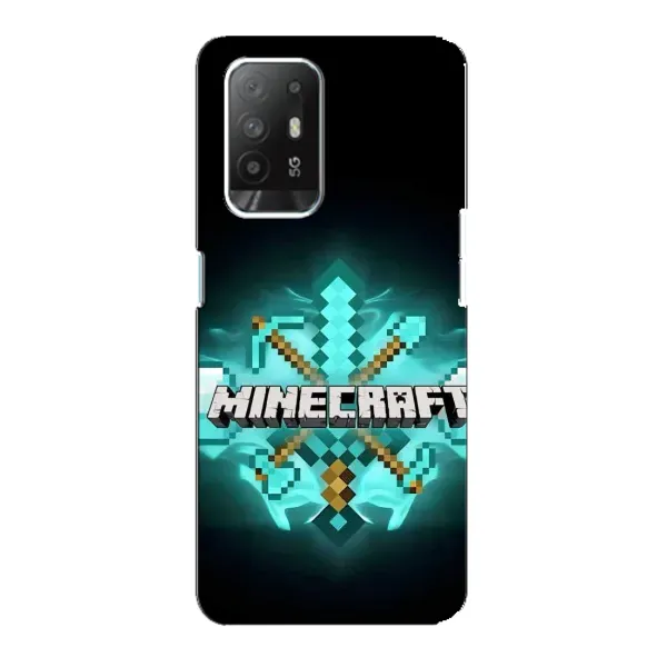 Чехол с рисунком «MineCraft 2» для OPPO Reno 5z