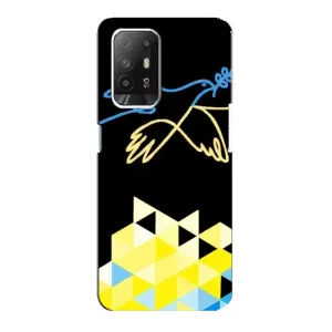 Чохол на Oppo Reno 5z (Український дизайн) (Мир для Укрїни)