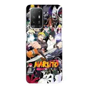 Купить Чохли на телефон з принтом Anime для Oppo Reno 5z (Наруто постер)