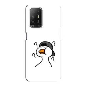 Бампер с принтом Мемы для Oppo Reno 5z (Непонимание)