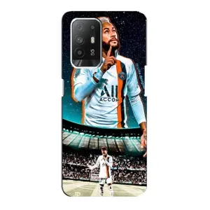 Силиконовый Чехол Oppo Reno 5z (Неймар ПСЖ)